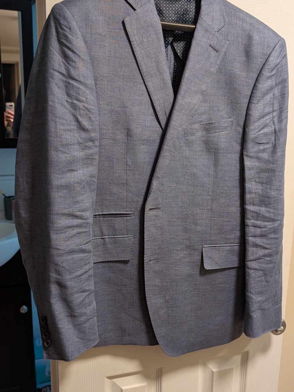 Black Brown 1826 Men's Light Blue Sport Coat